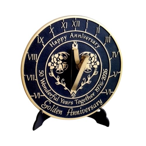 ARTIZANSTORE Gift Sundial Heavy Duty cast Brass Sundial Handmade Brass