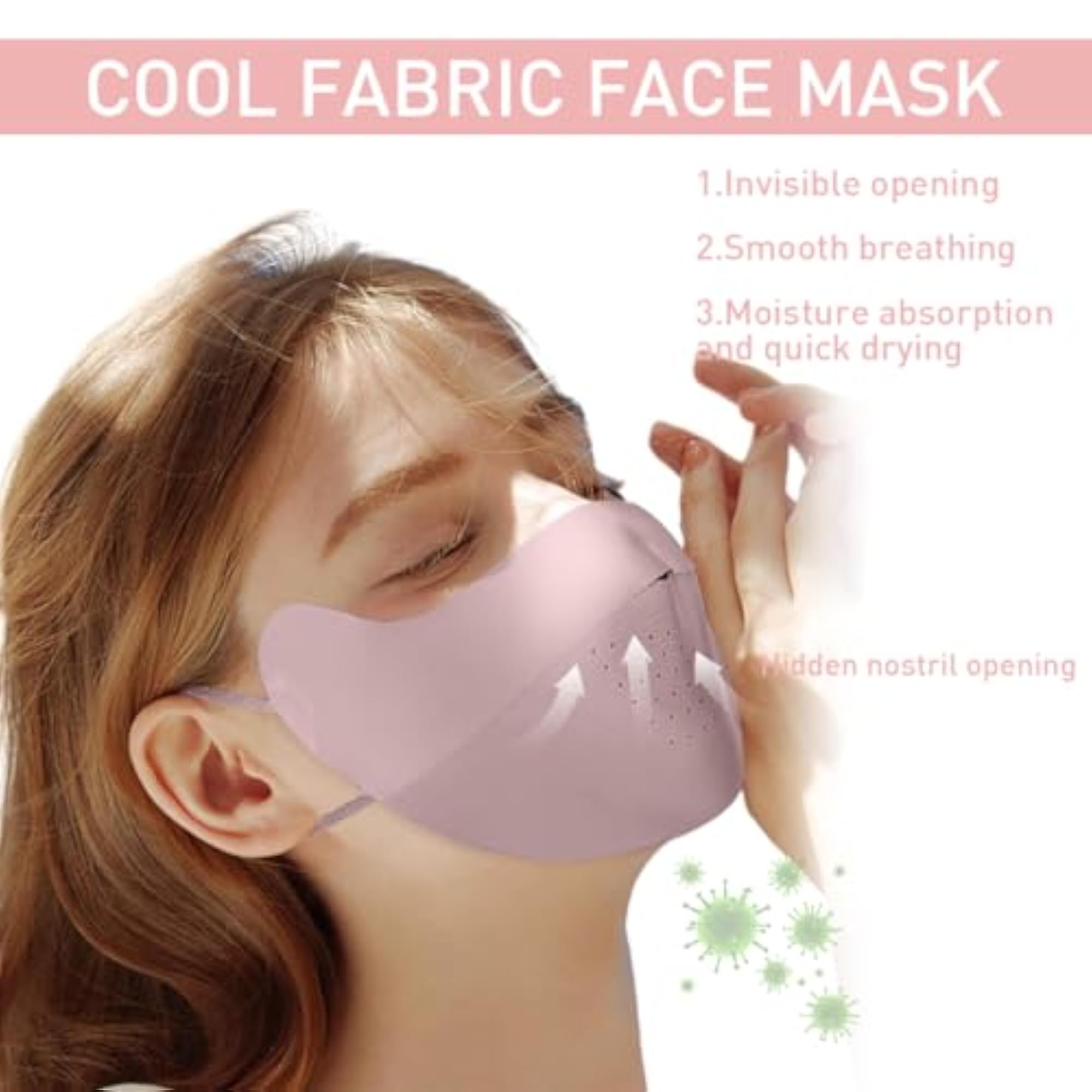 Full Face Mask for UPF 50+ Sun Protection