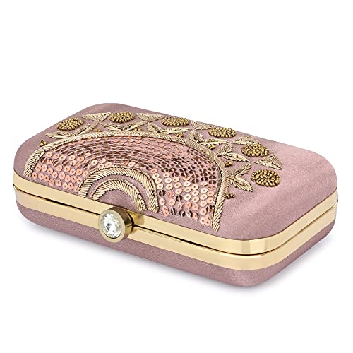 Image of For The Beautiful You Neck Embroidered Women's Clutch