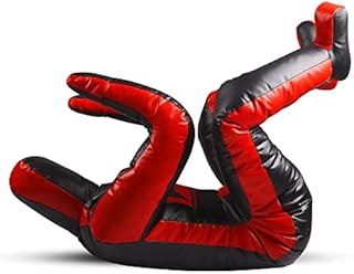 DAAN MMA Grappling Dummy Judo Punching Bag Dummy BJJ Wrestling Dummy Sitting Position Brazilian JIU Jitsu Submission Self Defense Training Vinyl Dummy 170cm UNFILLED