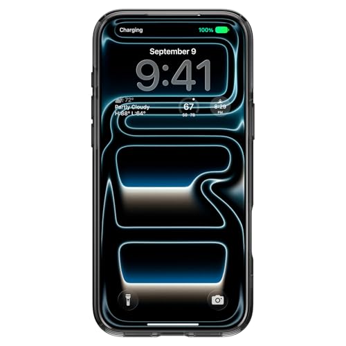 Image of Spigen Ultra Hybrid MagFit Back Cover Case for iPhone 17 Pro Max, c11 Collection, MagSafe Compatible, Camera Control Covered, 3D Effect with Hexa-Layer Print - PC+TPU | Nocturne