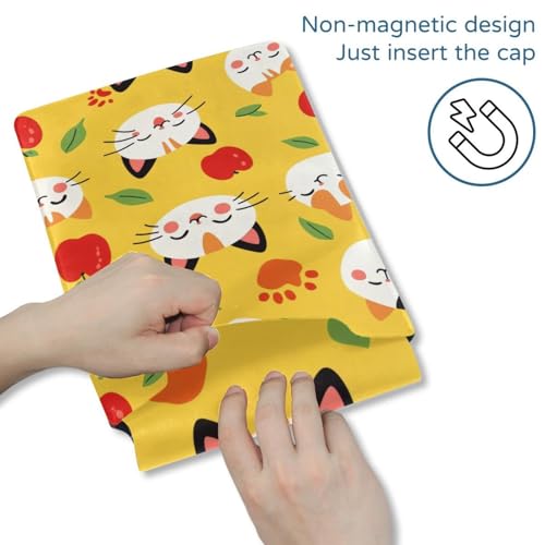 Housse pour ordinateur portable 13.8 pochette pc portable chat jaune - 2