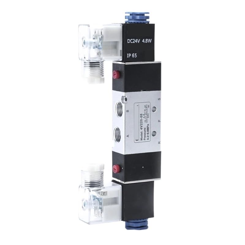 Électrovanne 5 voies 2 positions 4V320-10 DC12V pour automatisme