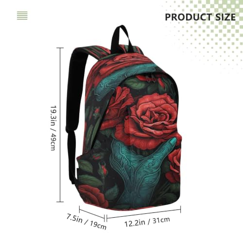 Sac à dos portable léger bleu rose rouge ultra résistant