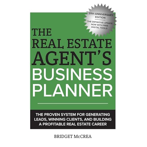 The Real Estate Agent's Business Planner Audiolibro Por Bridget McCrea arte de portada