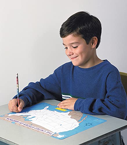 Carson Dellosa Blank Jumbo Us Map Set—Large United States Map Sheets With List Of U.s. States And Capitals, United States Of America Geography (30 Pc) #TOP4