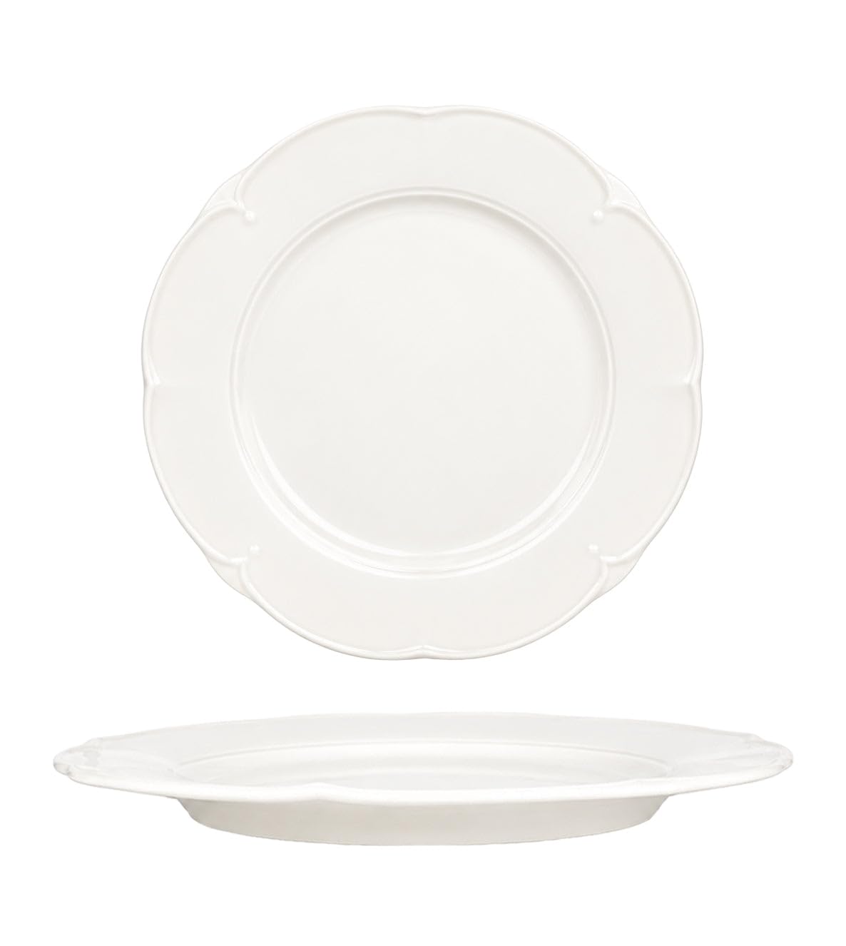 Bonna Ensembles de vaisselle (Large) - Nicole - 24 pièces - 6 Personnes - Porcelaine