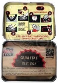 Rema Tip Top Bicycle repair kit TT 02, touring, in Retro metal box (1)