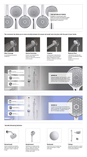 Kohler 98361-G-Bl Awaken G90 Multi-Function Handshower Kit, Handheld Shower Head With 24" Slidebar And 60" Hose, 1.75 Gpm, Matte Black #TOP2