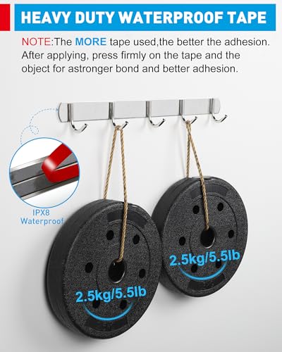 Image of EMITEVER Double Sided Tape Heavy Duty, Tesa Adhesive Mounting Tape Waterproof, 0.39IN x 36FT Strong Acrylic Foam Tape for Walls, Automotive, Home Office Decor