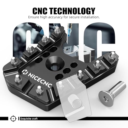 NICECNC Brake Lever Pedal Extender Compatible with Yamaha Tenere 700 /XTZ700 2019-2023 (Black)