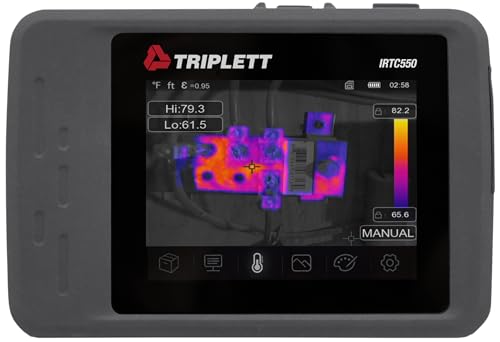 Image of Triplett IRTC550 Pocket Thermal Imaging Camera with 3.5 inch Color Touchscreen Display