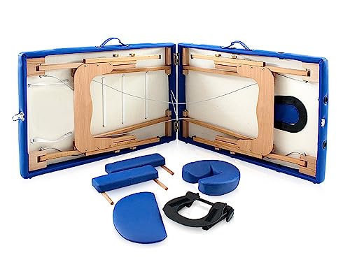 Table de massage pliable bois 182x60 cm avec trou visage Easy - 5