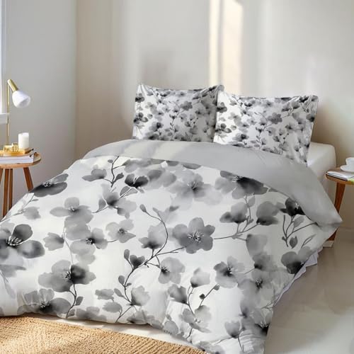 Housse de couette 140x200 fermeture eclair pour enfiler son lit facilement