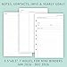 newestor 2026 Weekly & Monthly Planner Refill, 5-1/2
