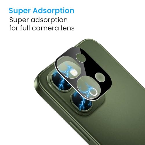 Image of ArmourPro Premium Camera Lens Protection Compatible with Vivo T5x (6.76 Inches) With Edge To Edge Camera Protection Coverage| Black, Pack of 1
