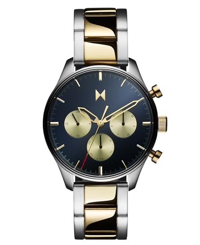 Image of MVMT Men's Airhawk - Pilot Watch - Military Analog Wristwatch - Aviator - Minimalist Water-Resistant 5 ATM /50 Meters Timepiece - Interchangeable Watch Bands - 42mm