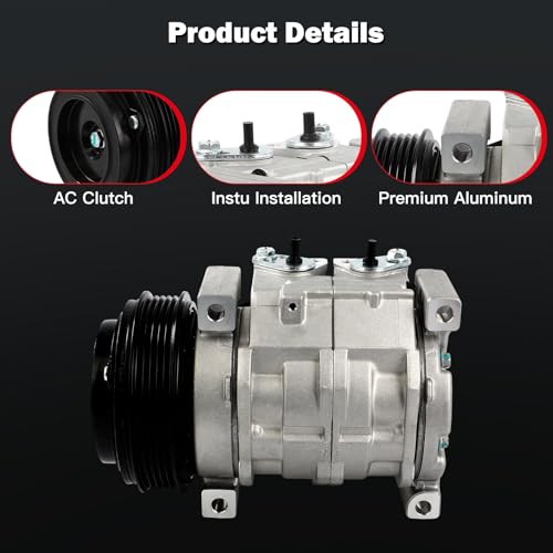 Image of cciyu Air Conditioning Compressor Fit for Suzuki Aerio 2.0L 2.3L 2002-2007