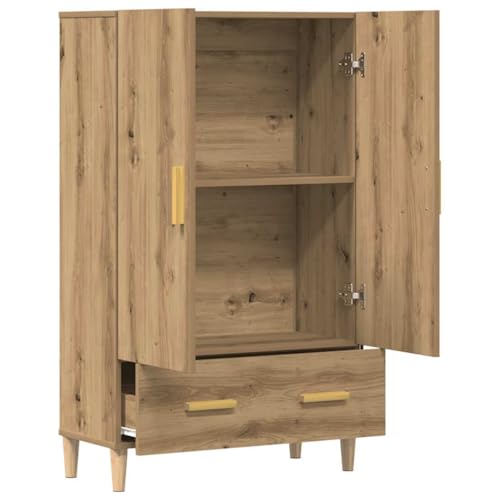 Tabla alta de roble Artisan de 70 cm para ahorro de espacio en el comedor 5