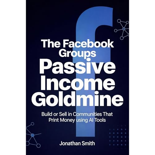 The Facebook Groups Passive Income Goldmine Audiobook By Jonathan Smith cover art