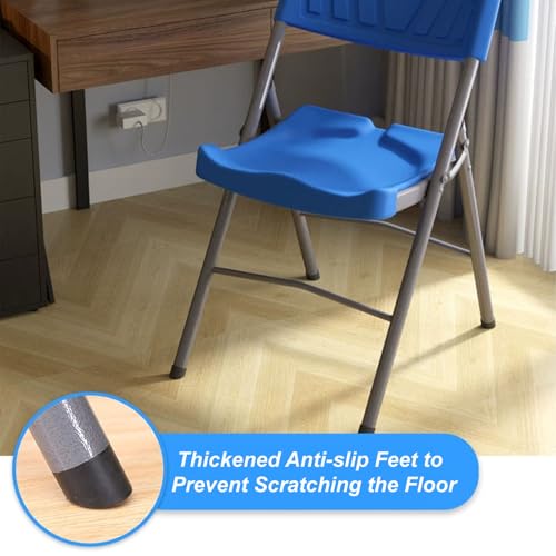 Tabouret pliant en plastique robuste et durable au design ergonomique - 5