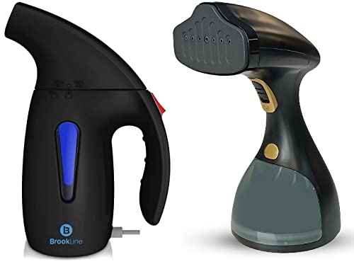 Brookline Steamer For Clothes - Handheld Garment Steam Iron For Home Office - Portable Mini Travel Fabric Wrinkles Remover - Plancha A Vapor Para Ropa #TOP6