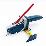 Gypsum Board Cutting Hand Tool Drywall Cutting Artifact Tool with Measuring Tape and Utility Knife to Measure Mark and Cut Drywall Wood
