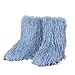 NWSTESLE Women's Faux Fur Boots Furry Fluffy Winter Snow y2k Boots for Girls Mid-Calf Flat Fuzzy Shoes Plush Warm Outdoor Indoor
