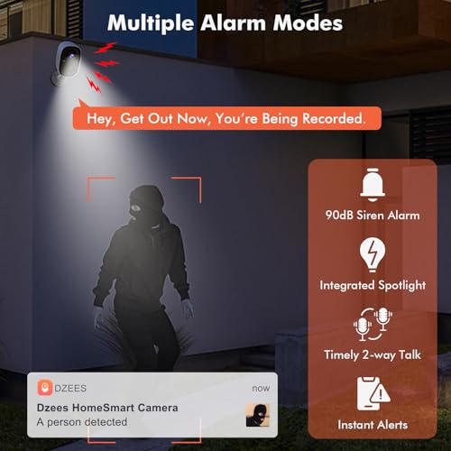 Wireless Outdoor Camera System 2-Pack