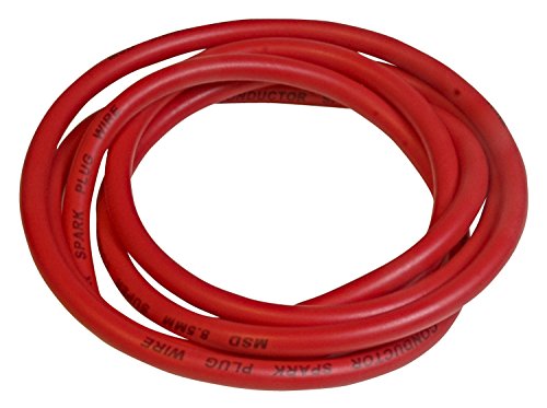 MSD 34039 Fio vermelho de vela de ignição de 8,5 mm, 1,8 m