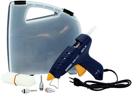 RAPID EG250 Multipurpose Glue Gun with 3 Replaceable Nozzles, 25W, for 12mm Glue Sticks (Free 12 Transparent Glue Sticks)