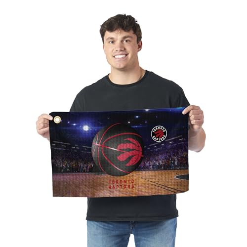 Northwest Toronto Raptors NBA Landscape Waffle Fan Towel 16 x 25 Inches by Northwest - Image 2