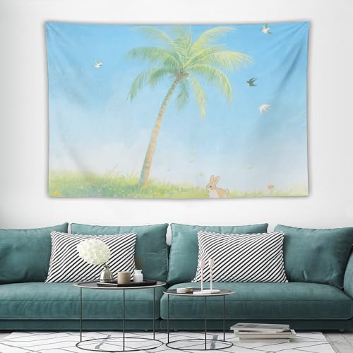Tenture murale bohème Heopapin : la solution pour habiller vos grands murs nus