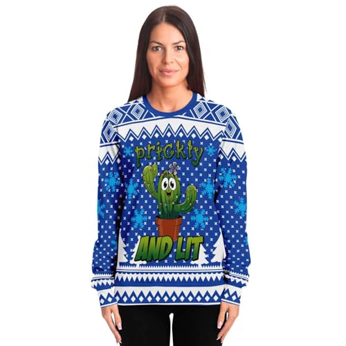 Prickly and Lit Cactus Sweatshirt, alternative view 3