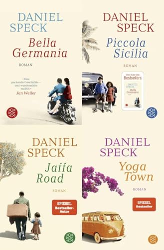 Bella Germania / Piccola Sicilia / Jaffa Road / Yoga Town im Set + 1 exklusives Stickerset