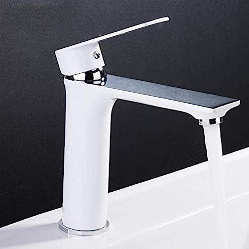 Robinets de cuisine et mitigeurs de lavabo blancs pour évier moderne