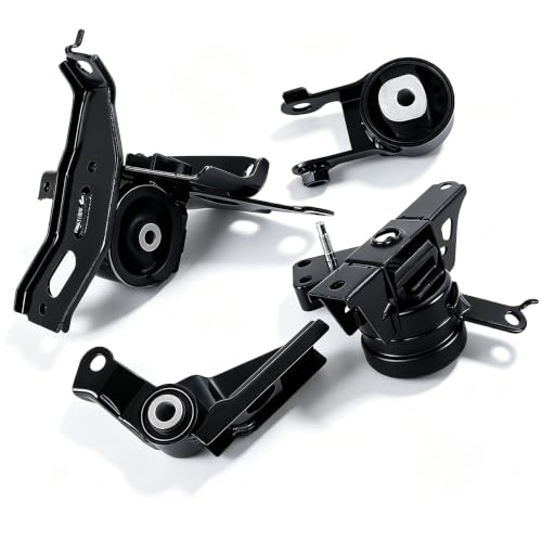 munirater 4PCS Engine Motor & Transmission Mount Replacement for 2006-2011 Yaris 2015-2017 Yaris EM-5654 EM-5930 A4254 A62087 A62075 A62044 A62068 A4237