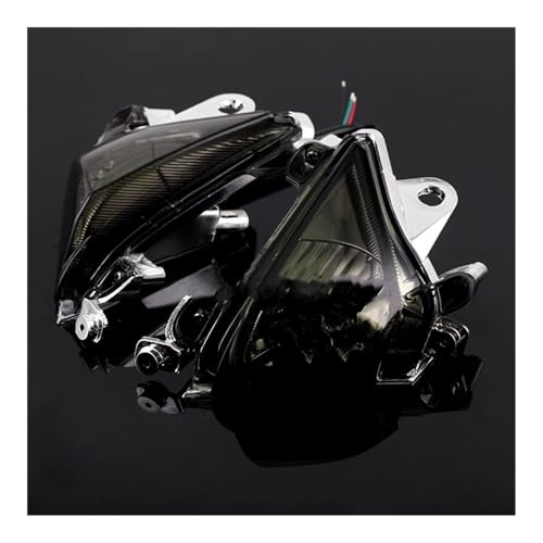 Clignotant avant pour ZX-10R 2004-2005 - Indicateur de signal moto teinté fumé
