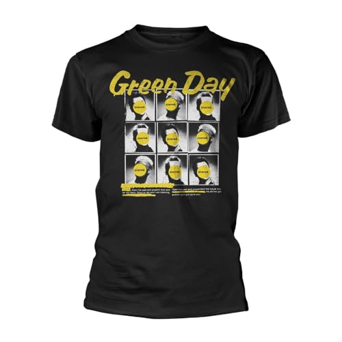 T-shirt Green Day Nimrod Homme Noir aux finitions soignées et tissu premium confortable