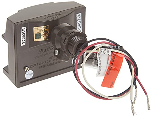 Heath Zenith S Sl-5407-Bz 180-Degree Replacement Sensor, Selectable Timer, Adjustable Detection Sensitiity Upto 70Feet Range, Led Indicates Motion Sensed (Day Or Night), 500W, Br, 1-(Pack), Bronze #TOP3