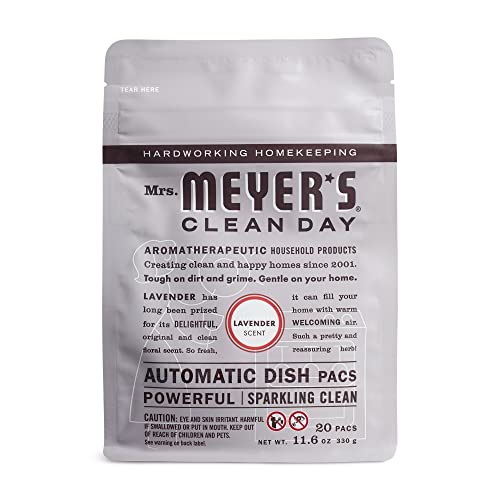 MRS. MEYER'S CLEAN DAY Dishwasher Pods Lavender 20 Count
