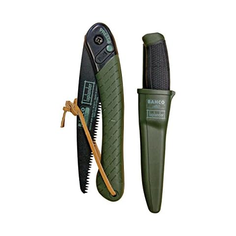 Bahco LAP-KNIFE Laplander Folding Saw and Multi-Purpose Knife Set Cover