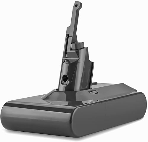V8 - Batería compatible con aspiradora Dys0n (solo batería), 2200 mAh, batería de litio de 21.6 V convertida, máximo 34 minutos, para reemplazar la