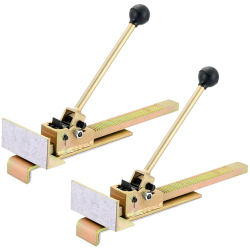 AMGSH 2 Pack Upgraded Flooring Jack with Felt Pads Professional Hardwood Flooring Installation Tool for Straightening Floorboards & Fixing Gaps Floor Positioning Tool for DIY & Pros