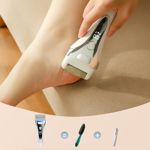 Outil électrique pour callosités avec affichage numérique contre les talons secs - 3