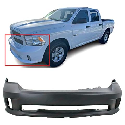 FitParts Front Bumper Cover for Dodge RAM 1500 Cover