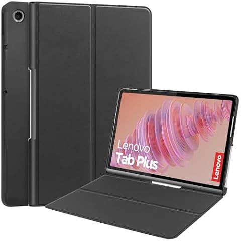 ProCase Tablet Case for Lenovo Tab Plus 11.5 Inch 2024, Hard Shell Smart Cover for 11.5" Lenovo Tab Plus 2024 Release -Black Cover