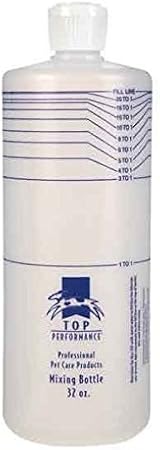 Mixing Bottle 32 Oz Marked Dilution Rates