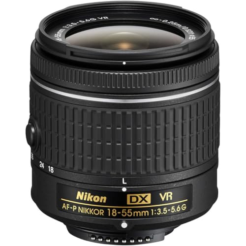 ニコンAF-P DX 18-55mm VRレンズ、沈胴式でコンパクト