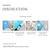 Soonlyn Blue Confetti Balloons 100Pcs Matte Party Latex Balloon Arch Garland Kit for Baby Shower Birthday Party Decoration (12 Inch 10 Inch 5 Inch)